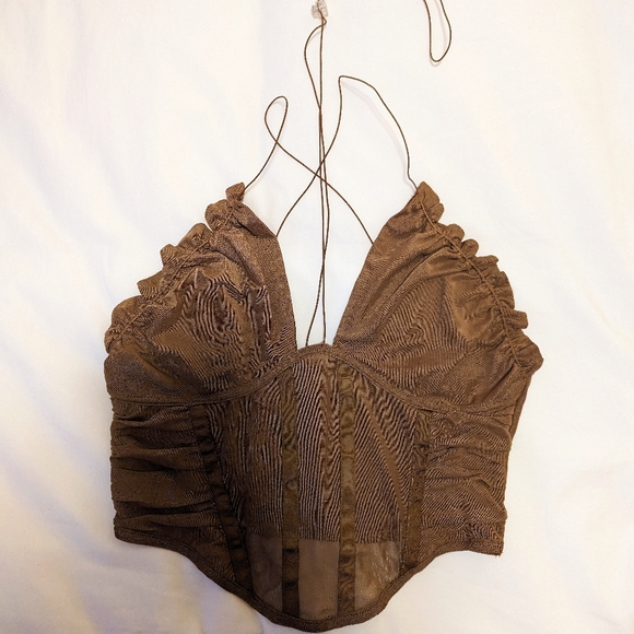 Cider Top in Brown, size Large - Picture 3 of 7